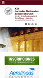 Mobile Screenshot of jndcbahiablanca2015.com